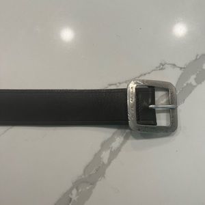 John Varvatos “Rock” Leather Belt
